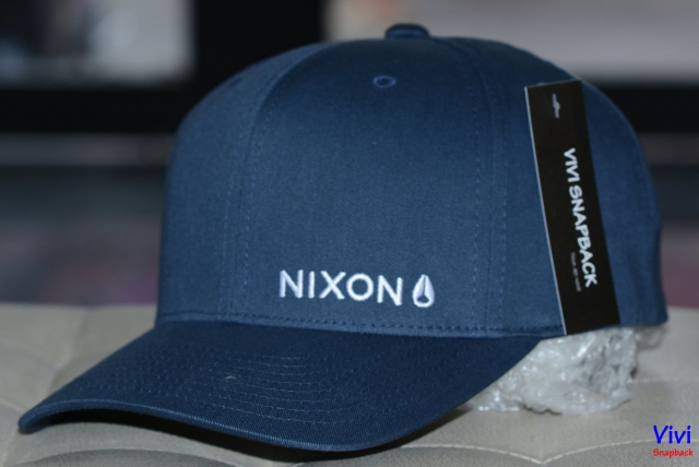 Nón Nixon Lockup Navy Cap