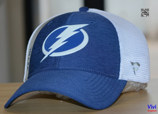 Nón Tampa Bay Lightning Fanatics Branded Authentic Pro Home Ice Trucker NHL Hat
